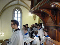 Festgottesdienst zum 50jahrigen Priesterjubiläum von Stadtpfarrer i.R. Geistlichen Rat Ulrich Trzeciok (Foto: Karl-Franz Thiede)